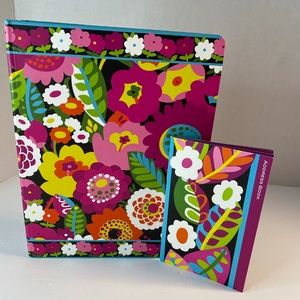 Vera Bradley Mini Binder&Address Book-Va Va Blooms